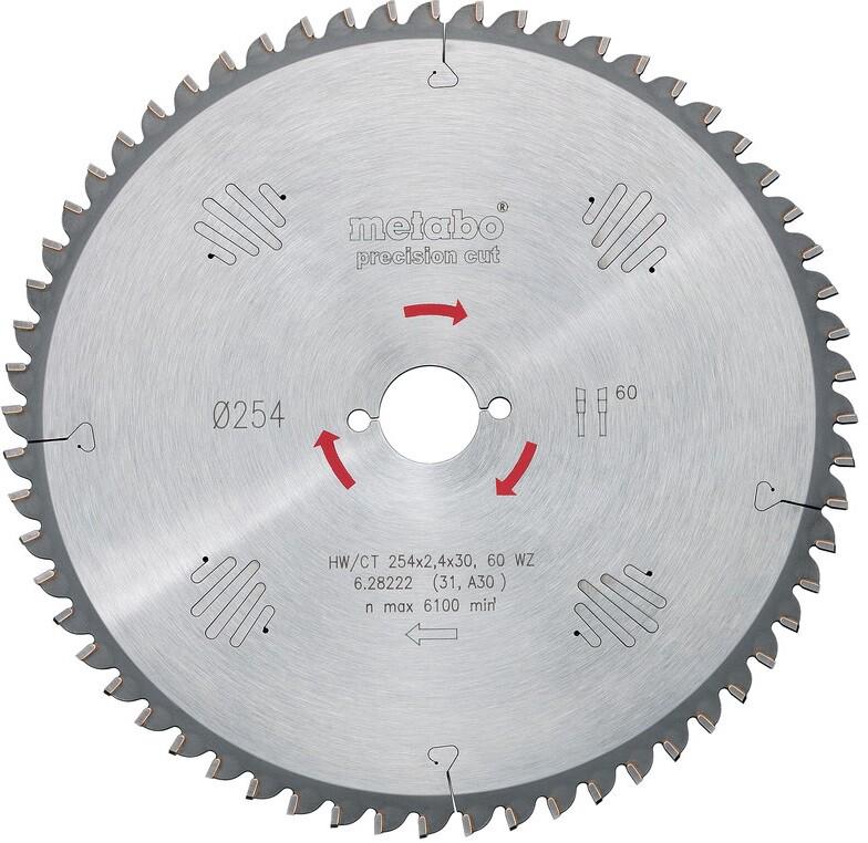 Пильний диск Metabo диск 210х30мм, 42 зуб. (628038000)
