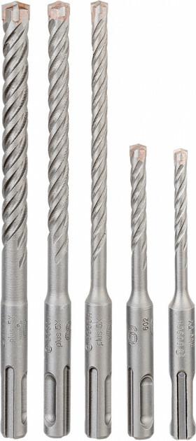 Набір бурів Bosch SDS plus-5X 5шт 5/6 x 110мм; 6/8/10 x 160мм (2608833910)