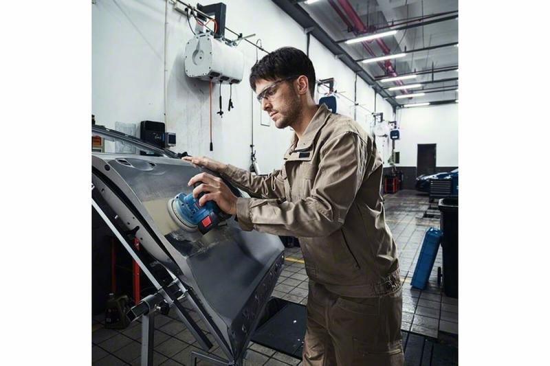 Акумуляторна ексцентрикова шліфувальна машина Bosch GEX 185-LI (06013A5021)