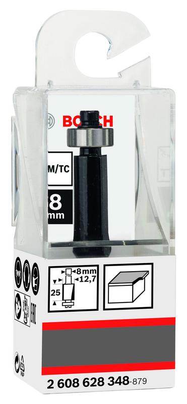 Фреза для вибірки Bosch Std S8/D12.7/L25.4 (2608628348)