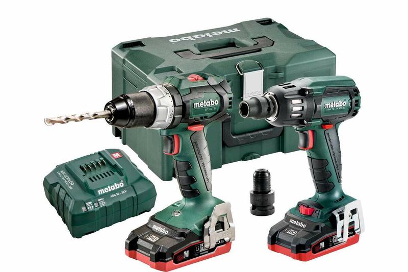 Акумуляторний шурупокрут Metabo Combo Set 2.1.10 18 V BL LiHD SBLT + SSW (2x LiHD 3,5 Ah) (685099000)