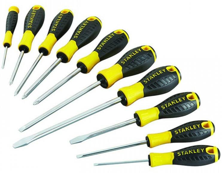 Набір викруток 10 шт. Stanley ESSENTIAL STHT0-60211