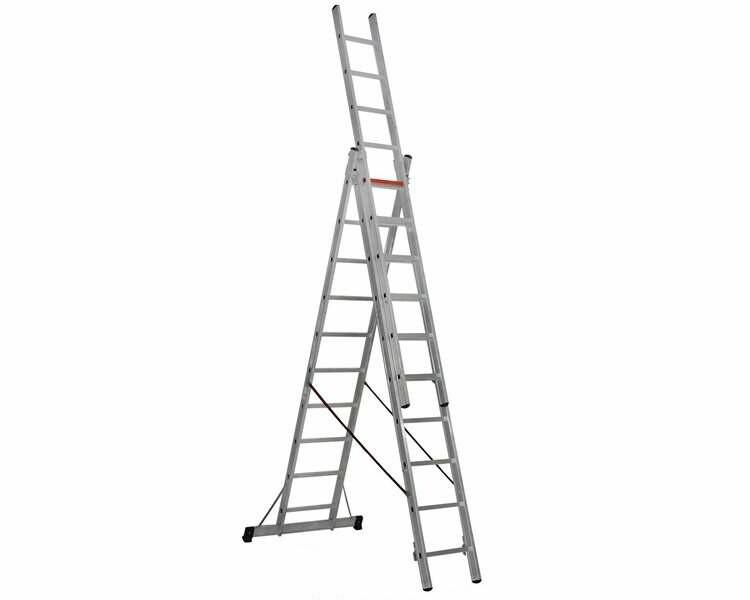 Трьохсекційна драбина VIRASTAR 3x10 (TS190)