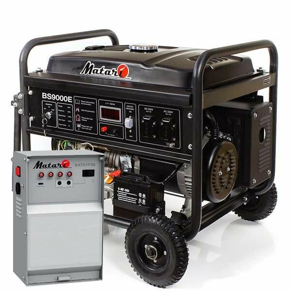 Бензиновий генератор Matari BS9000E-ATS