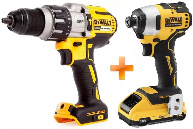 Дриль-шуруповерт DeWALT DCD996NT+DCF809L2T