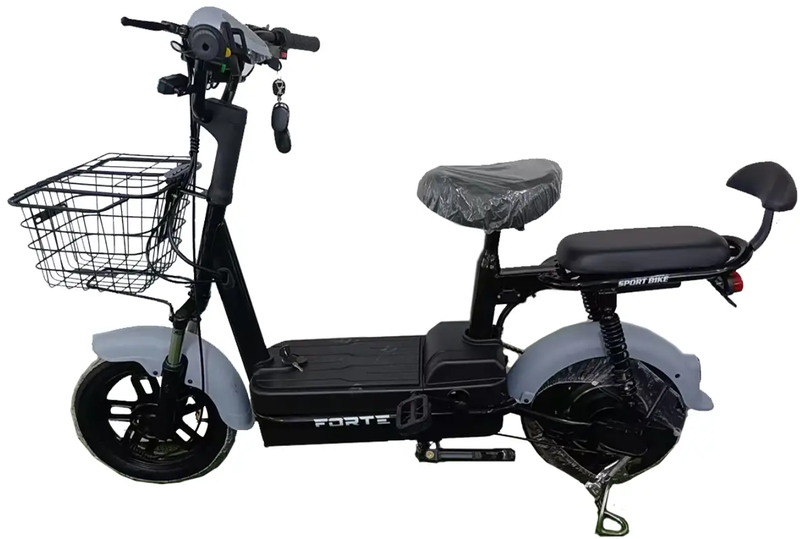 Акумуляторний велоскутер Forte LUCKY-WS350 (сірий) (145056)