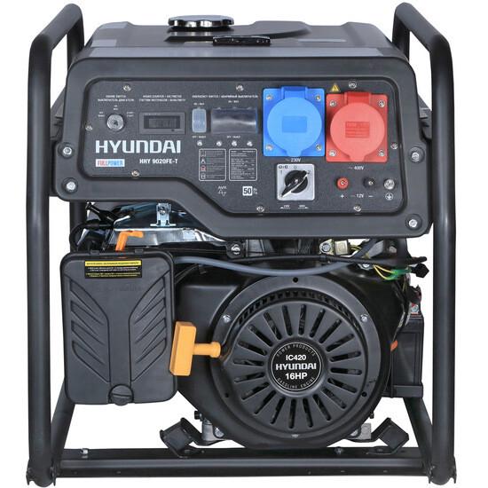 Двохпаливний генератор Hyundai HHY 9020FE-T