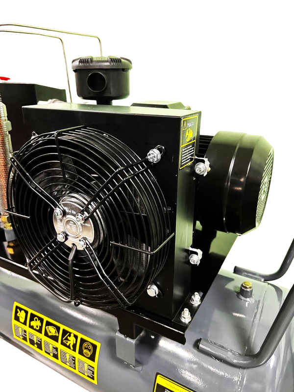 Гвинтовий повітряний компресор 150 л GTM DLG4V 380 масляний (DLG4V 380) 27292