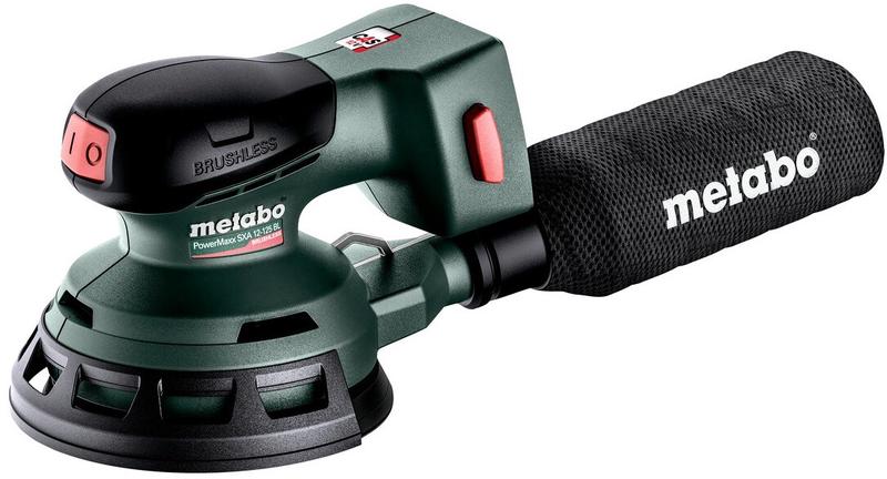 Акумуляторна ексцентрикова шліфмашина Metabo PowerMaxx SXA 12-125 BL (602035850) (без АКБ та ЗП)
