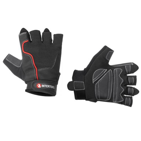 Рукавички без пальців Intertool (SP-0145)