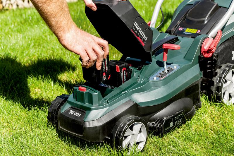 Акумуляторна газонокосарка Metabo RM 36-18 LTX BL 36 (601716850) (без АКБ та ЗП)