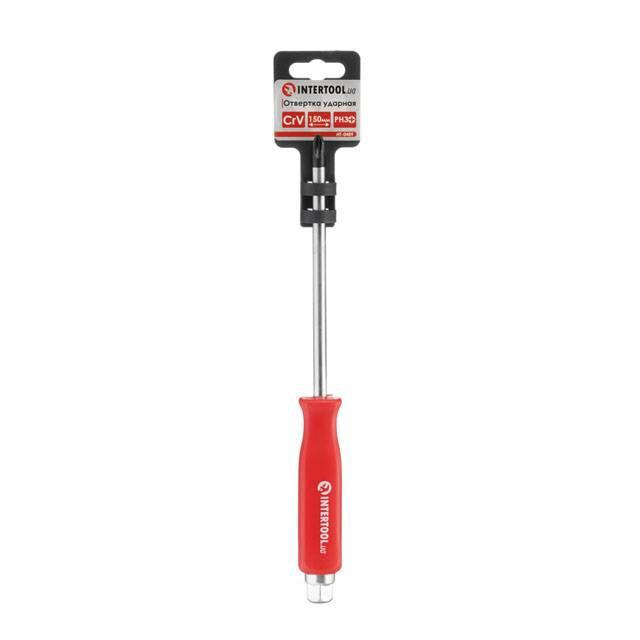 Викрутка ударна Intertool PH3х150 мм (HT-0489)