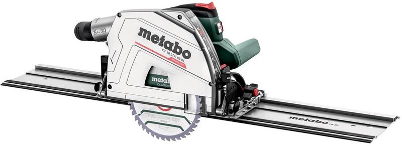 Акумуляторна погружная дискова пилка Metabo KT 18 LTX 66 BL АКБ, metaBOX (601866660)