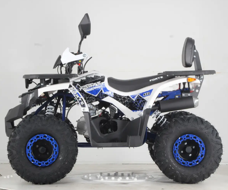 Квадроцикл Forte ATV125F (біло-синій) (124598)