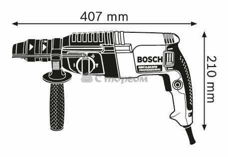 Перфоратор SDS-plus Bosch GBH 2-26 DFR (0611254768)