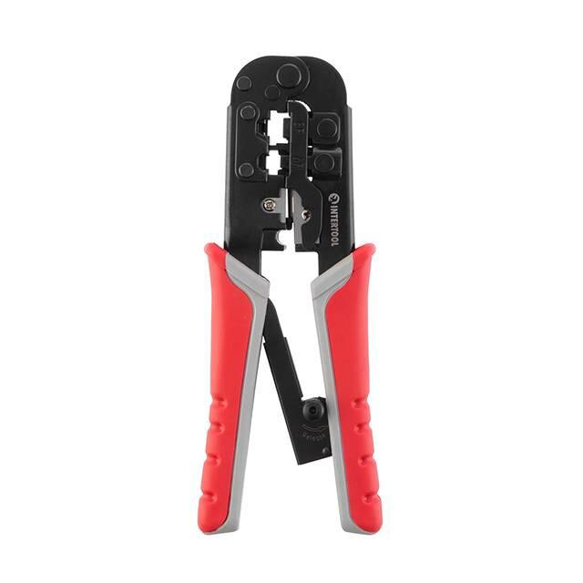 Кліщі Intertool для обтискання штекерів (HT-7052)