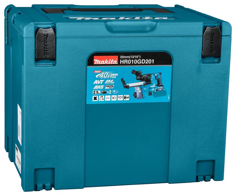 Акумуляторний перфоратор Makita XGT HR010GD201