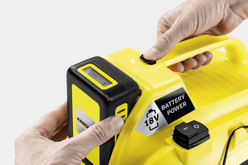 Господарський пилосос Karcher WD 1 Compact Battery (1.198-300.0) (без акумулятора і ЗП)