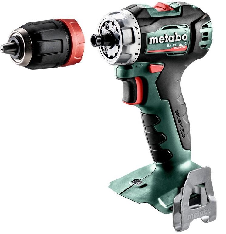 Акумуляторний шурупокрут Metabo BS 18 L BL Q каркас MetaLoc (602327840) (без акумулятора і ЗП)