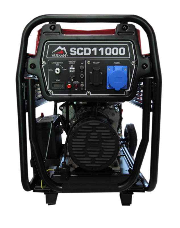 Генератор дизельний 9 кВт Vulkan SCD11000 (SCD11000) 34105