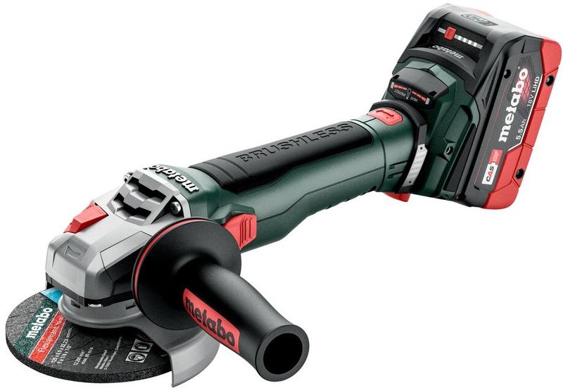 Акумуляторна кутова шліфувальна машина Metabo WB 18 LT BL 11-125 Quick (613054660)