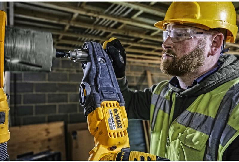 Дриль безщітковий кутова DeWALT DCD470N