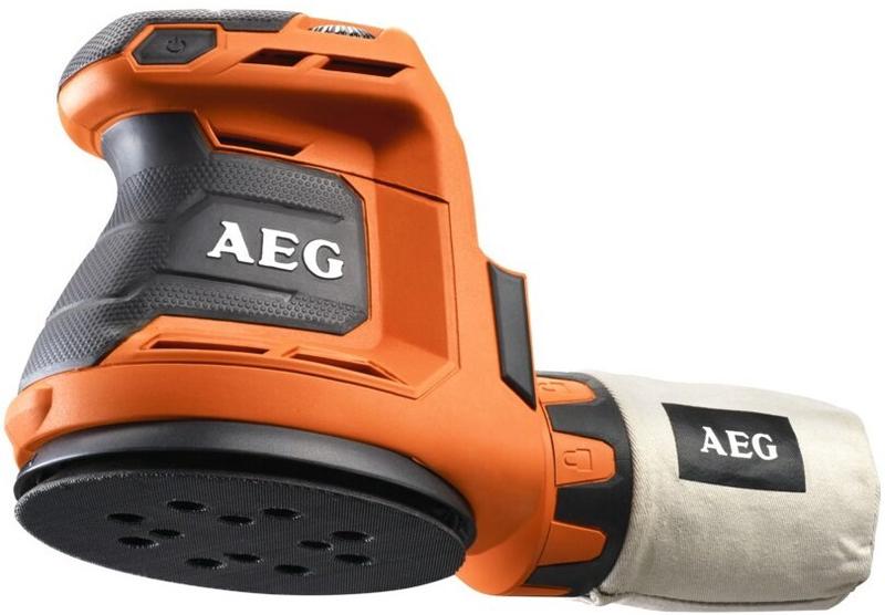 Орбітальна шліфувальна машина AEG BEX18-125-0 (4935451086) (без акумулятора і ЗП)