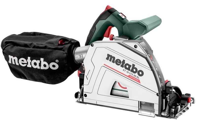Акумуляторна погружная дискова пилка Metabo KT 18 LTX 66 BL Set АКБ, metaBOX (691172810)