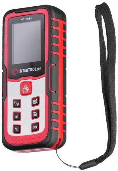 Далекомір лазерний Intertool 40 м кольоровий дисплей (MT-3084)