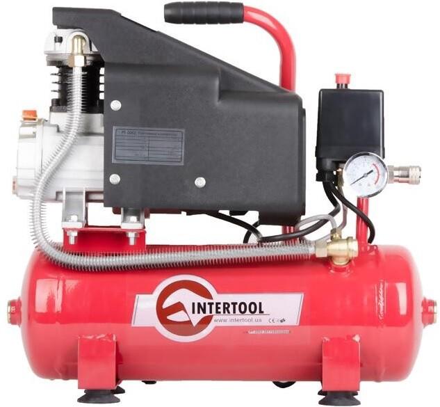 Компресор Intertool 9 л, 0.75 кВт (PT-0002)