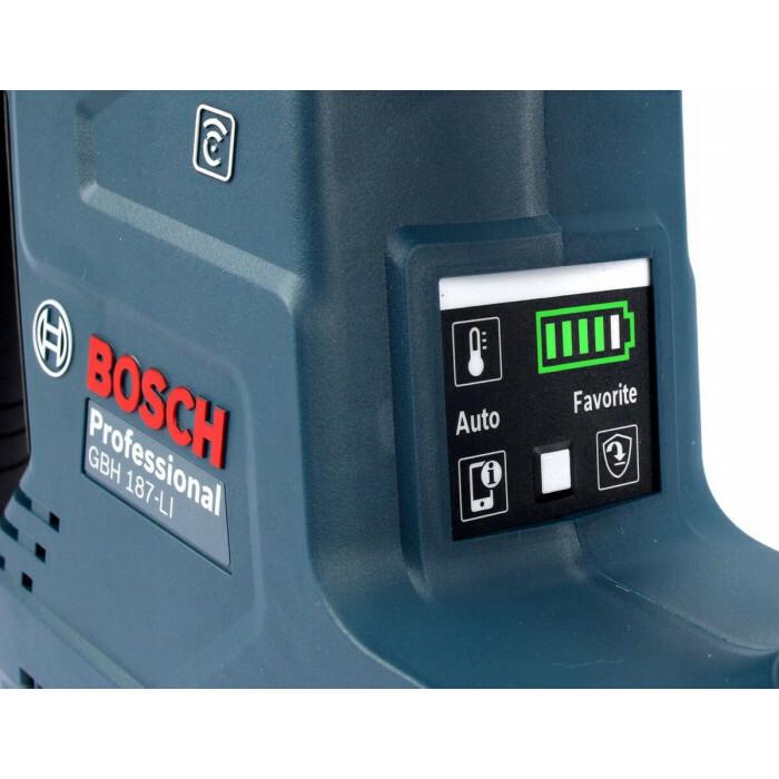 Акумуляторний перфоратор Bosch GBH 187-LI Solo (0611923020) (без АКБ та ЗП)