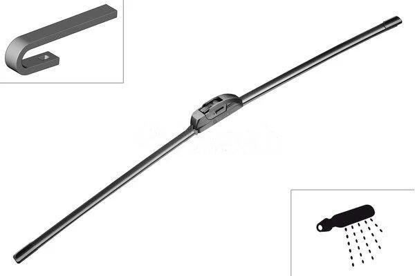 Щітка склоочисника з розпилювачем Bosch Robert Aerotwin Retro (AR61N) 600 мм (3397008847)