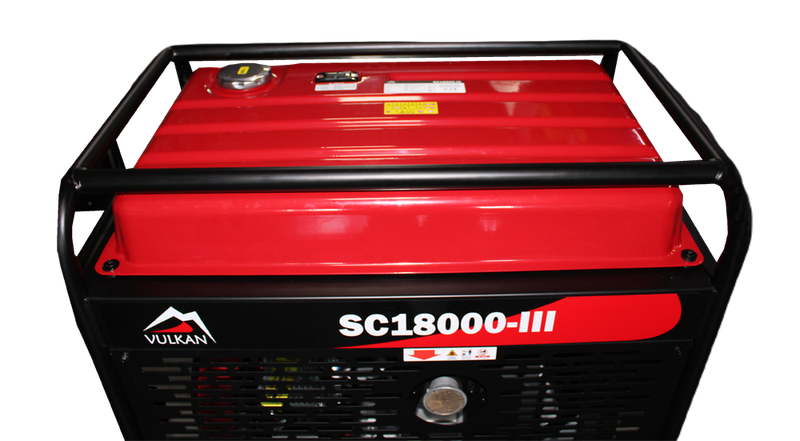 Генератор бензиновий 15 кВт Vulkan SC18000-III 34214