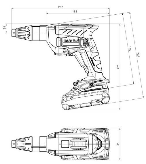 Акумуляторний шурупокрут Metabo TBS 18 LTX BL 5000 (620063540)