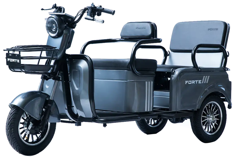 Акумуляторний трицикл Forte CARGO-P800 (сірий) (145420)