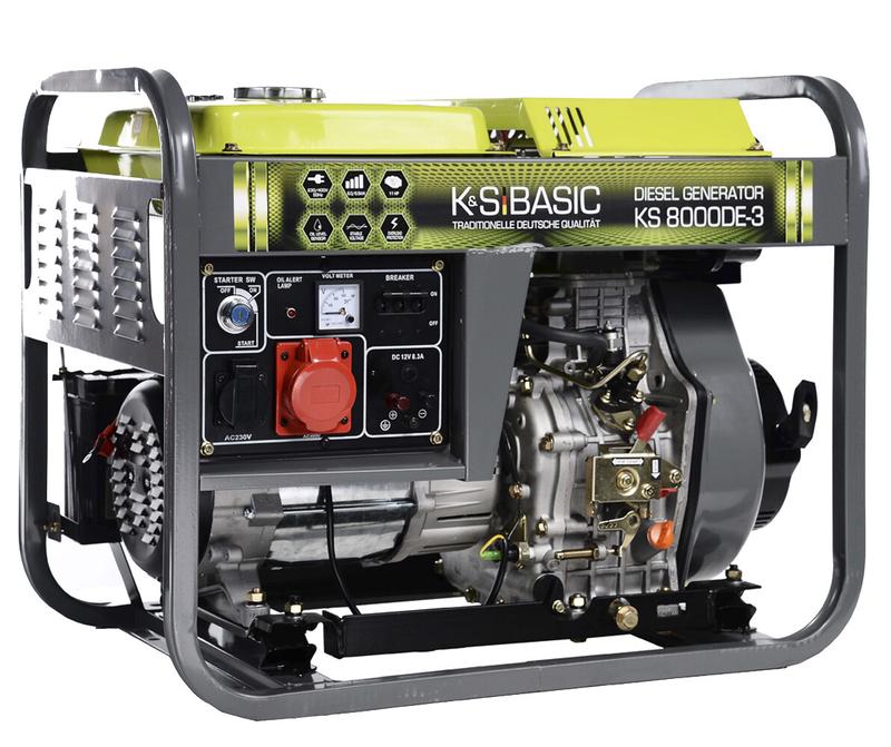Дизельний генератор Konner Sohnen BASIC KS 8000DE-3