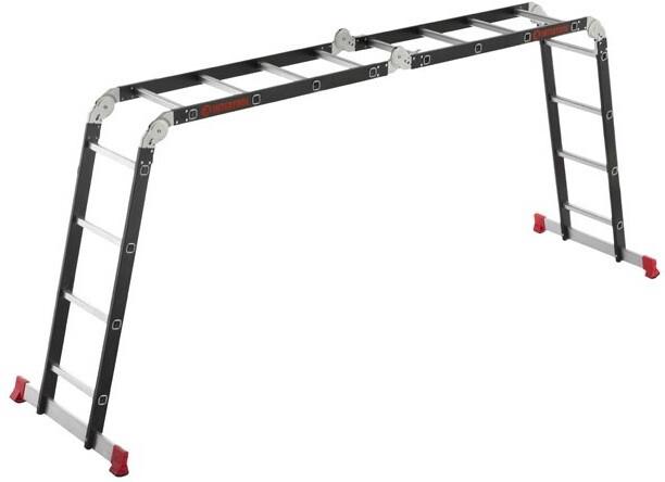 Сходи багатофункціональна Intertool 4х4 ступени (LT-0024)
