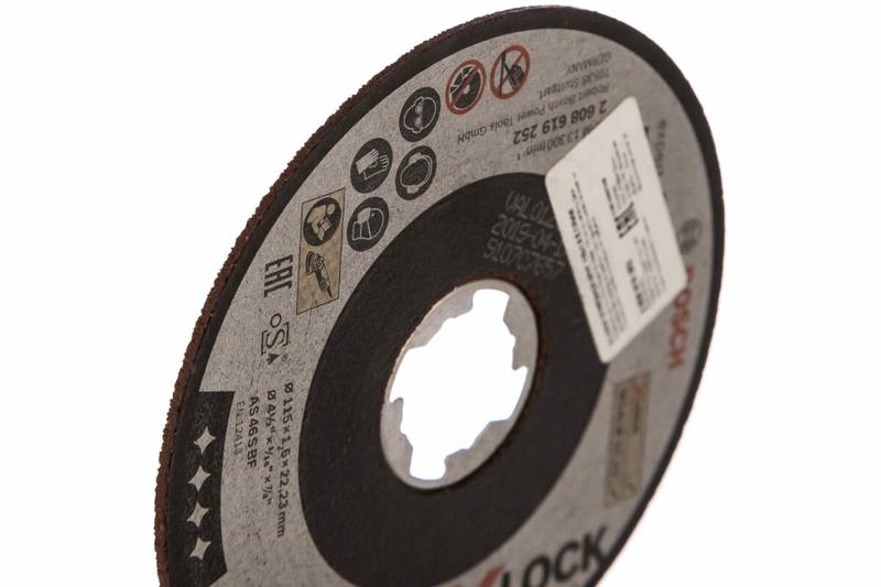 Відрізний диск Bosch X-LOCK for Metal 115x1.6x22.23 мм (2608619252)