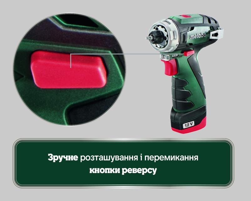 Акумуляторний шурупокрут Metabo PowerMaxx BS Basic Mobile Workshop (600080710)
