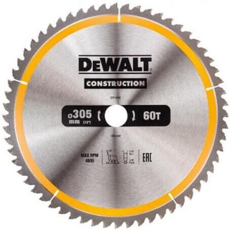 Диск пильний DeWALT 305х30мм 60 зубців