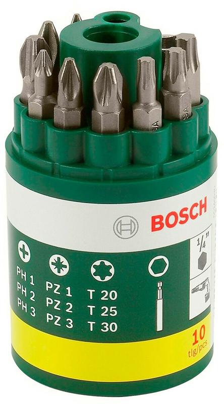 Набір біт Bosch PH/PZ/T 25мм (2607019452)