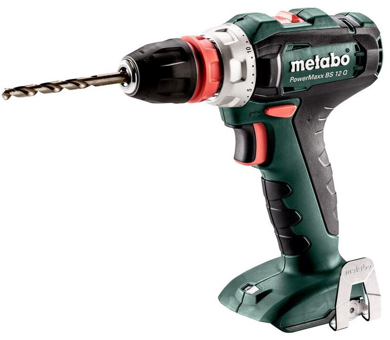 Акумуляторний шурупокрут Metabo PowerMaxx BS 12 Quick каркас (601037890) (без акумулятора і ЗП)