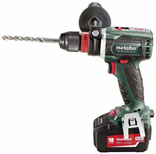 Акумуляторний дриль-шурупокрут Metabo BS 18 LTX BL Quick (602197650)
