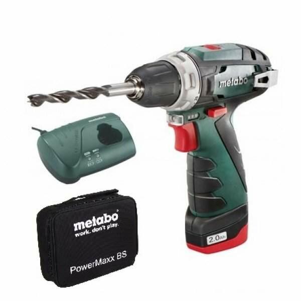 Акумуляторний шуруповерт Metabo PowerMaxx BS (600079500)