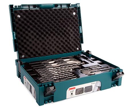 Набір свердл та доліт Makita SDS-PLUS Makpac 17 шт. (B-52059)