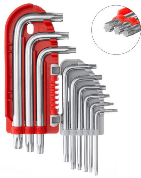 Набір Г-подібних ключів 9 шт. INTERTOOL HT-1821