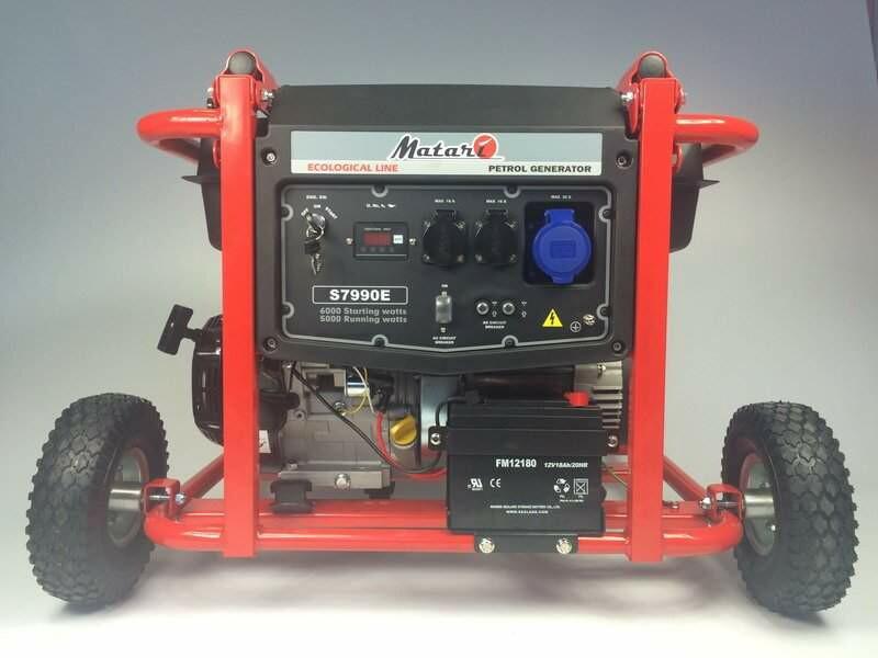 Бензиновий генератор Matari S 7990е