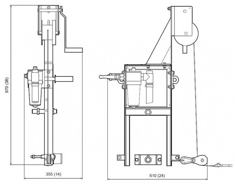 Пневмовіброрейка Husqvarna BT 90 P (9679411-08)