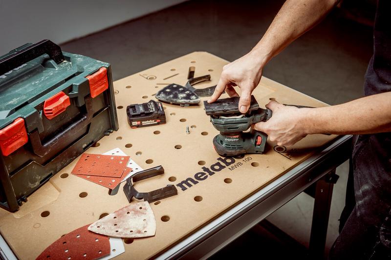 Акумуляторна багатофункціональна шліфувальна машина Metabo SM 18 LTX BL (602089850) (без АКБ та ЗП)