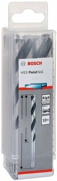 Свердло Bosch 10 HSS PointTeQ 9.5 мм, 10 шт (2608577263)